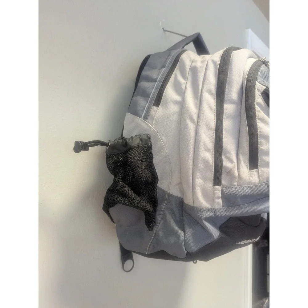 Vintage RootsTech Conference Backpack Novell Promo Gray Laptop Travel Daypack